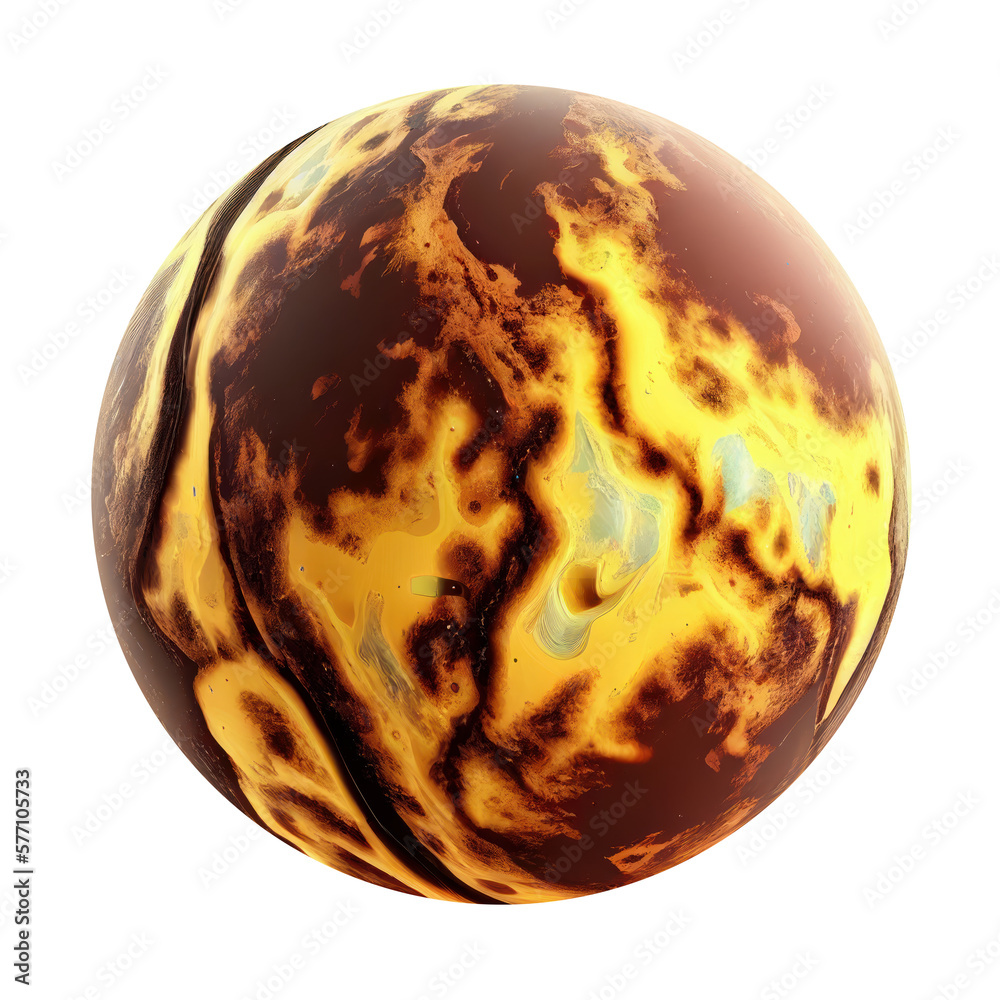 Imagery of imaginary planets for your cosmic image. Ai generated.