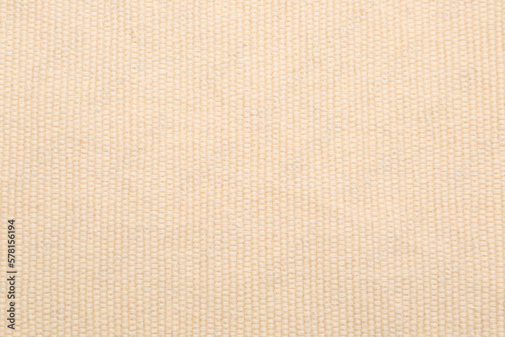 Texture of beige fabric as background