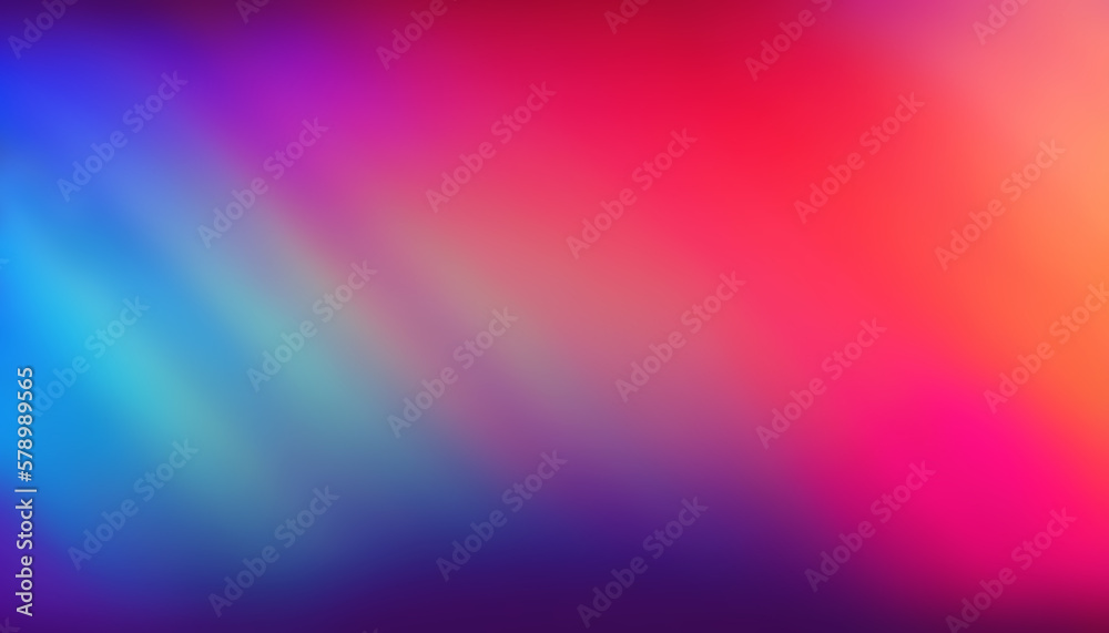 Dreamy y2k gradient color blur background. Generative AI