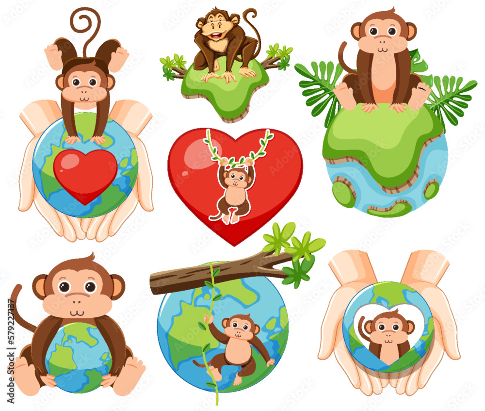 Protect the monkey icon