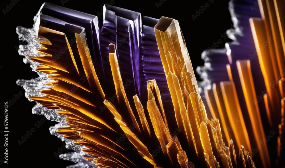  a close up of a book with many different colors of paper sticking out of its sides and a black bac