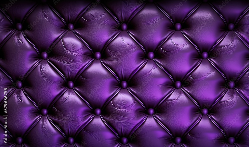  a purple leather upholstered wallpaper with a diamond pattern on the top of it, with a black backgr