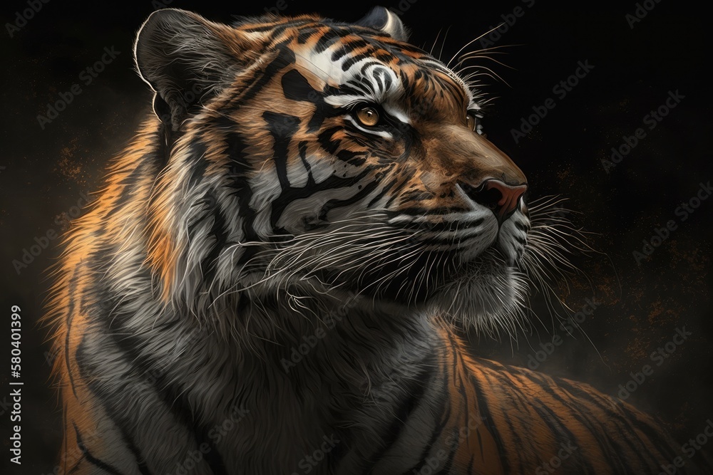 tiger. Generative AI