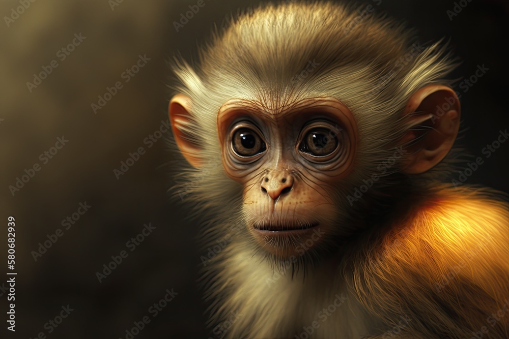 monkey. Generative AI