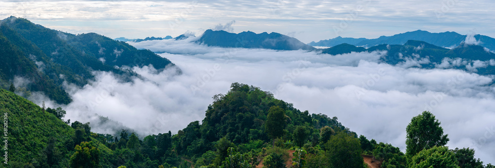 landscape and sky background