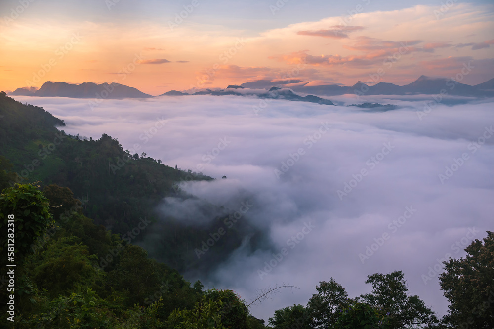 landscape and sky background