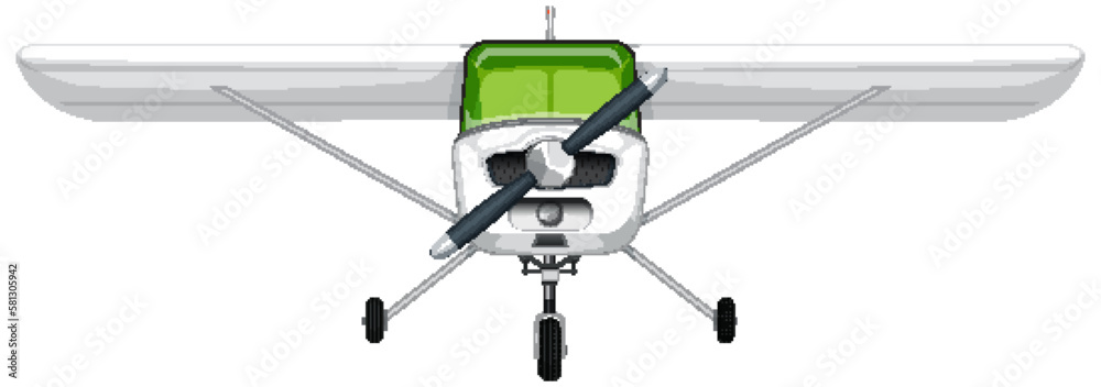 Single Engine Light Aircraft Vector