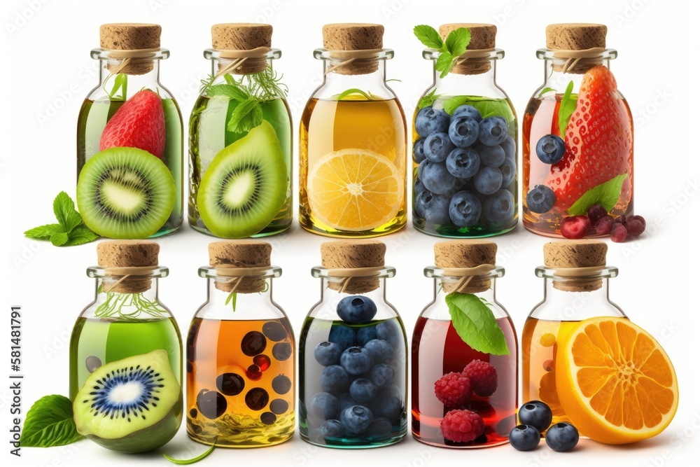 homemade fruit based skin care products Avocado, orange, blueberry, pomegranate, kiwi, cucumber, tam