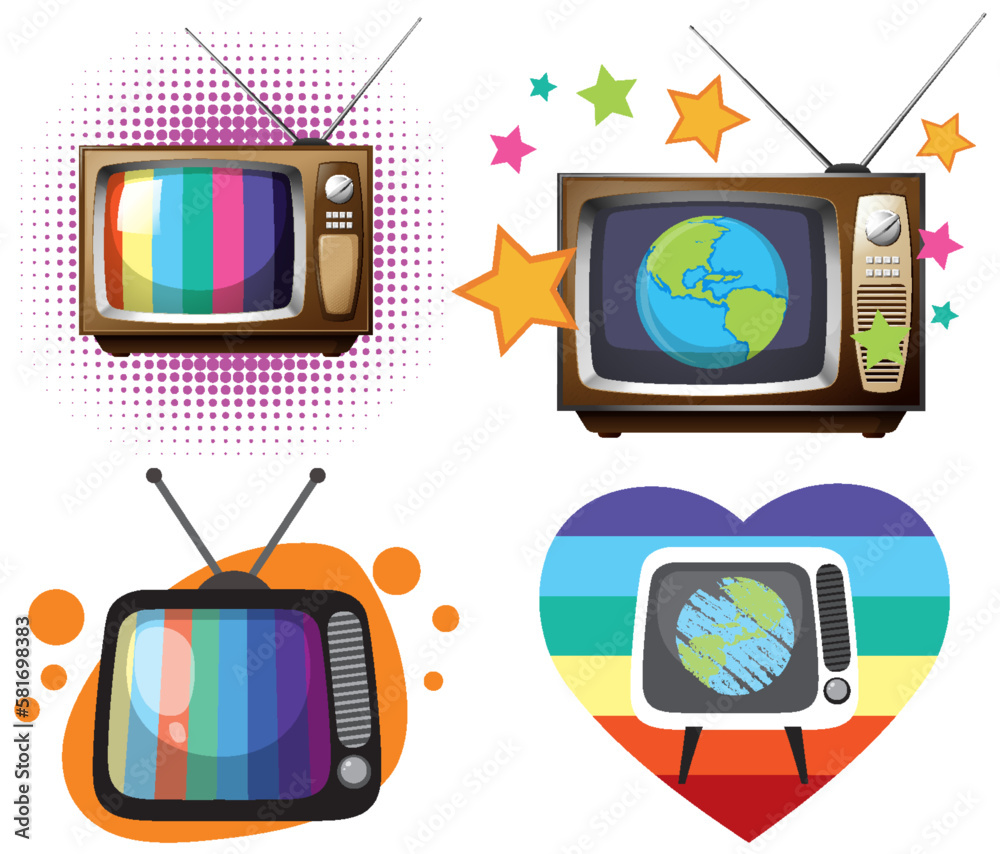 Vintage Televisions Icons Collection