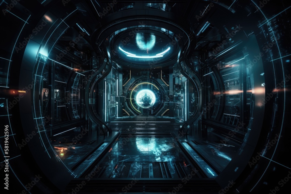 futuristic motion energy dark fantasy space station texture backdrop wallpaper design surrealistic t