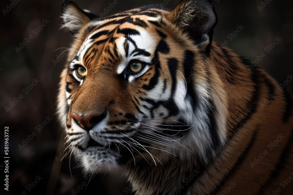 One of the worlds most exquisite animals is the tiger. Generative AI