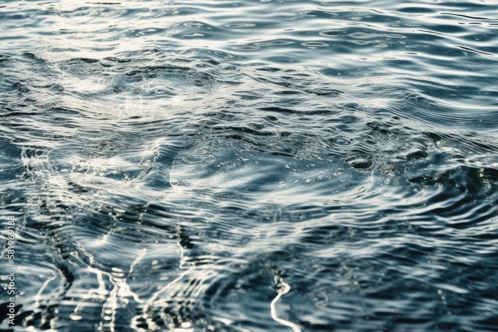 transparent, serene, clear, and desaturated water surface texture with ripples and splashes nature b