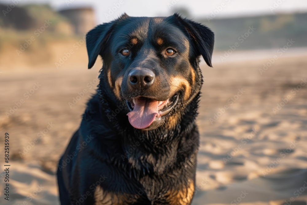 Breeds of Black Dogs. Kathmandu Nov 25 2018. Generative AI