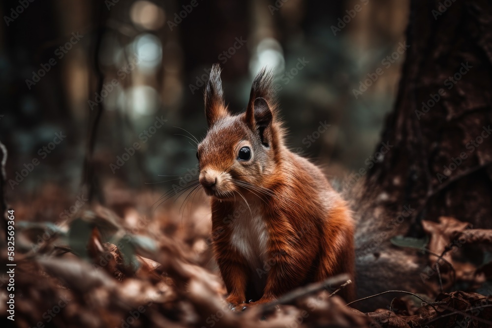 Squirrel. Generative AI