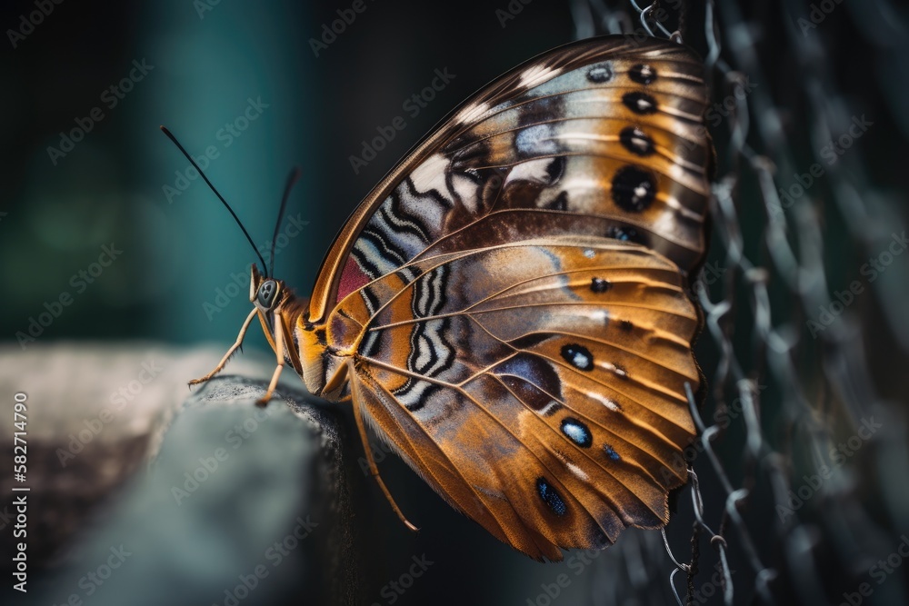 The Butterflys Metamorphosis. Generative AI