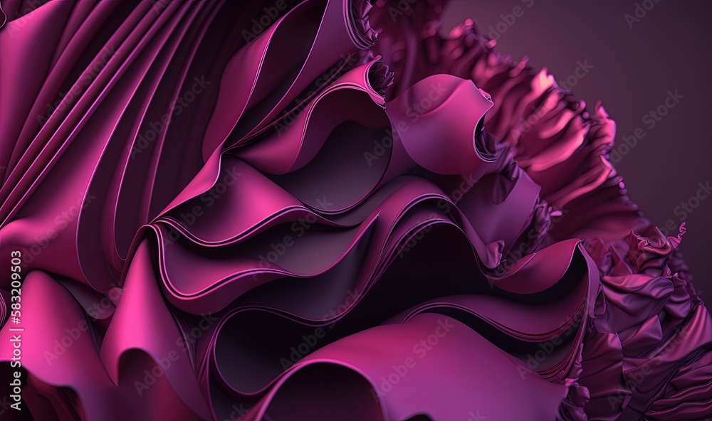  a purple abstract background with a wavy design on the top of it and a black background with a pink