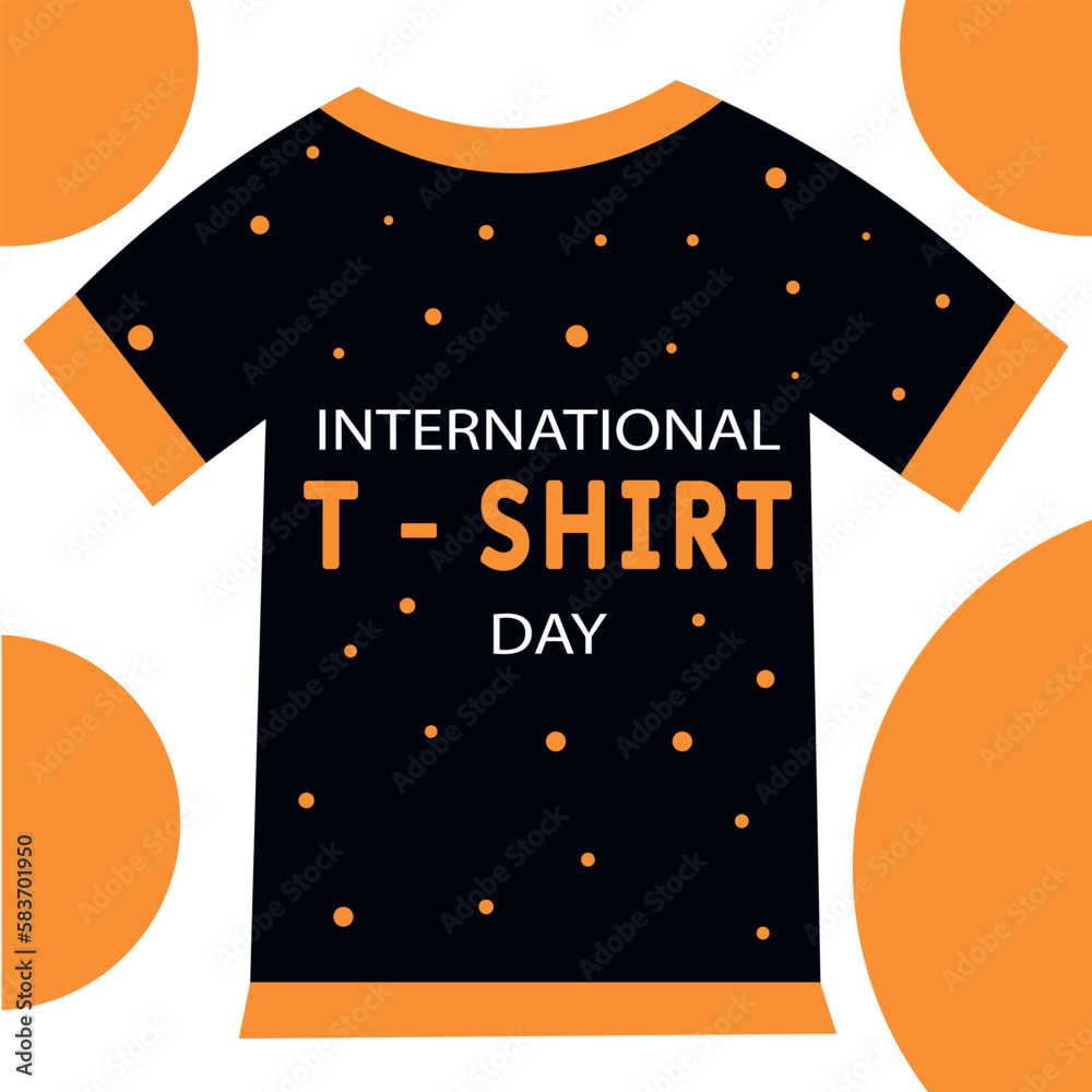 Poster for International T-shirt Day