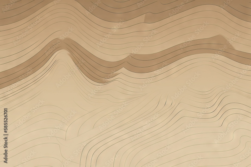  an abstract wood texture background with wavy lines and curves in shades of brown and beige.  gener