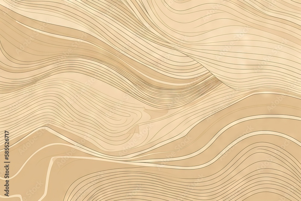  a wood texture with wavy lines in the shape of waves.  generative ai