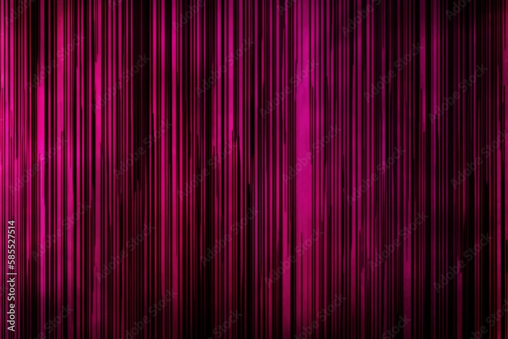  a dark pink background with vertical lines of varying widths.  generative ai