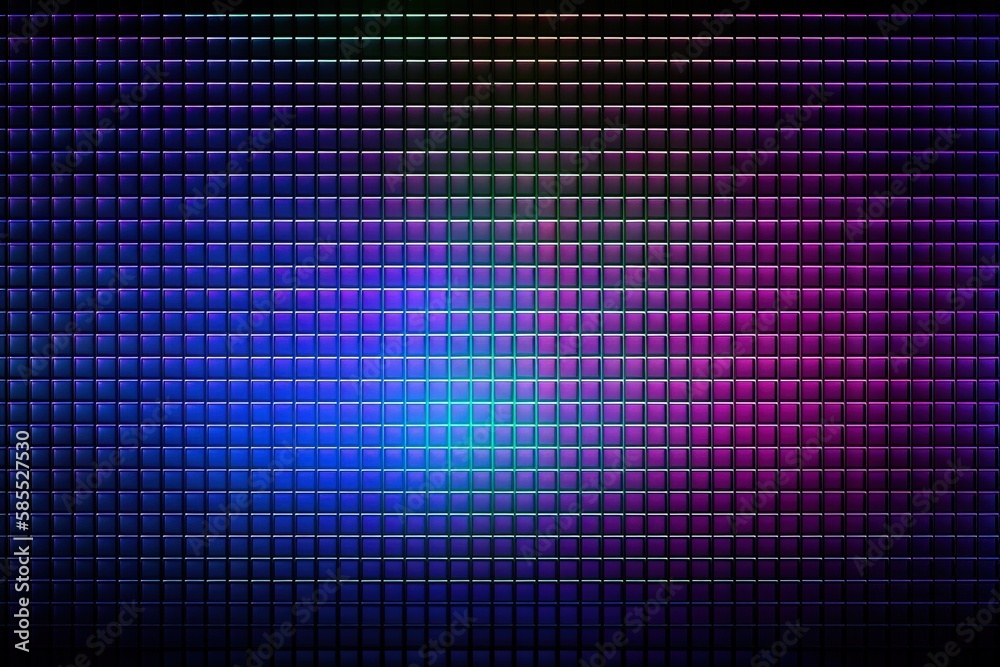  a multicolored background with squares of varying sizes and colors.  generative ai