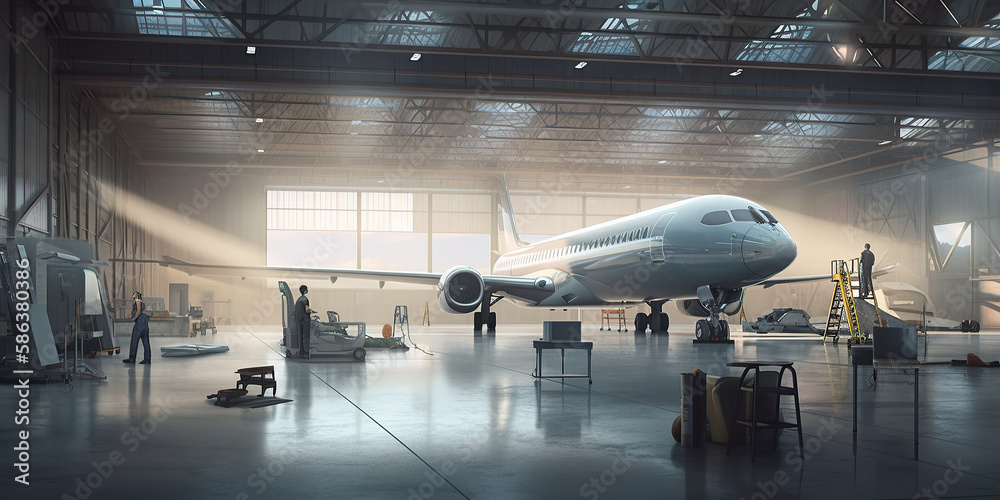 Inside the Hangar: The Technologic Work of Aircraft Maintenance and Repair - AI Generative