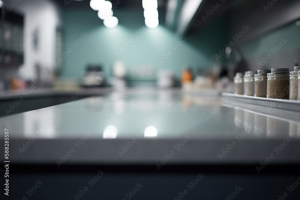  a row of jars sitting on top of a counter top in a kitchen next to a stove top oven and a counter t