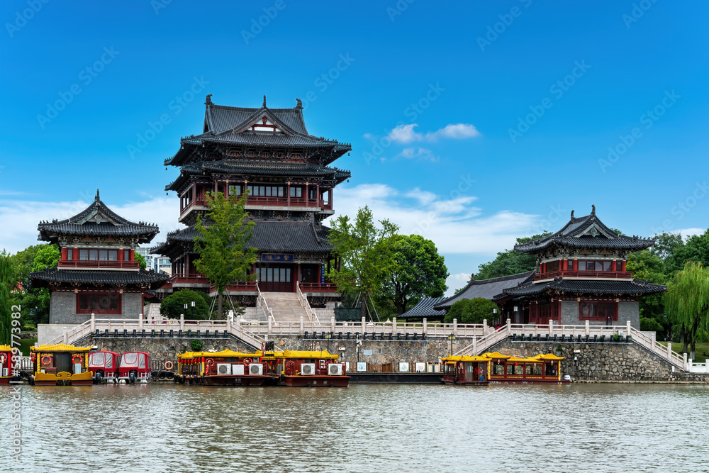 Wanghai Tower, Fengcheng River, Taizhou