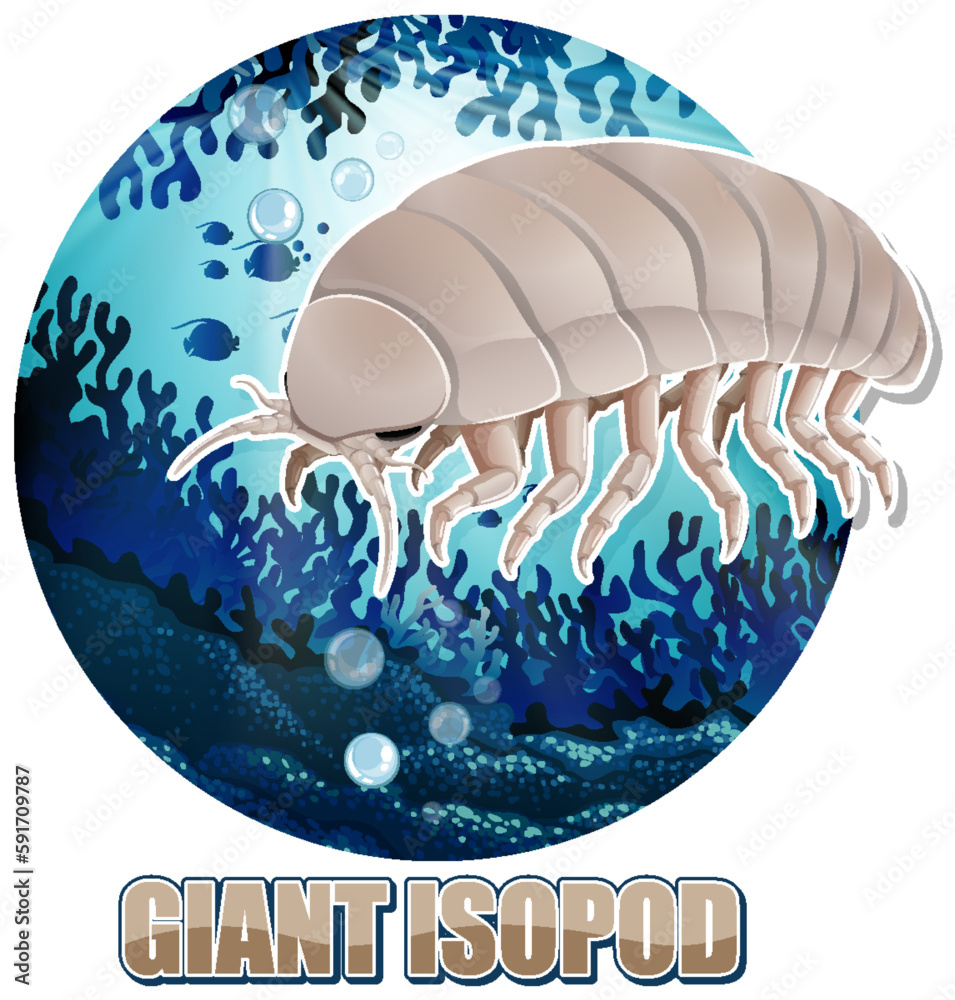 Giant Isopod Deep Sea Creature