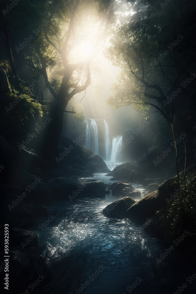 Free photos of waterfall streams beautiful scenery