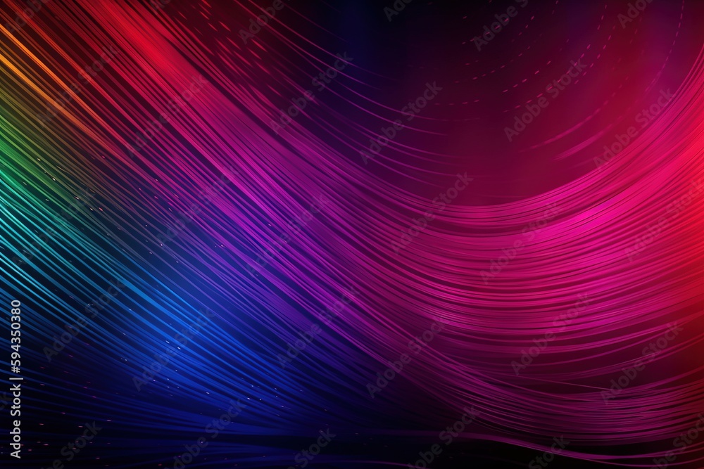  a colorful background with lines of different colors and shapes in the center of the image is a wav