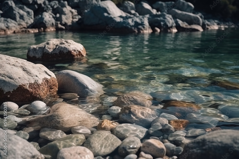  rocks and water in a river with rocks in the water and rocks in the water with rocks in the water a