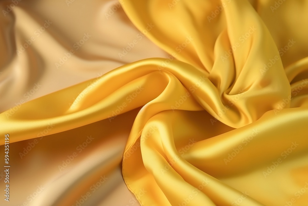  a close up of a yellow fabric with a very soft feel to its fabric, which is very soft and soft, an