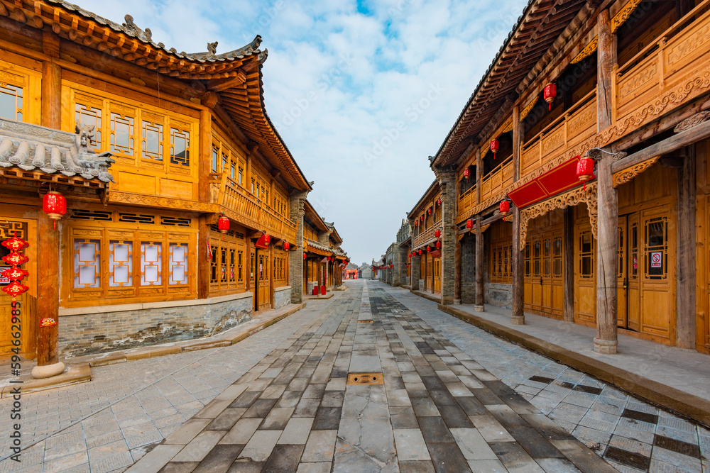 The ancient county of Taiyuan, Shanxi Province, China