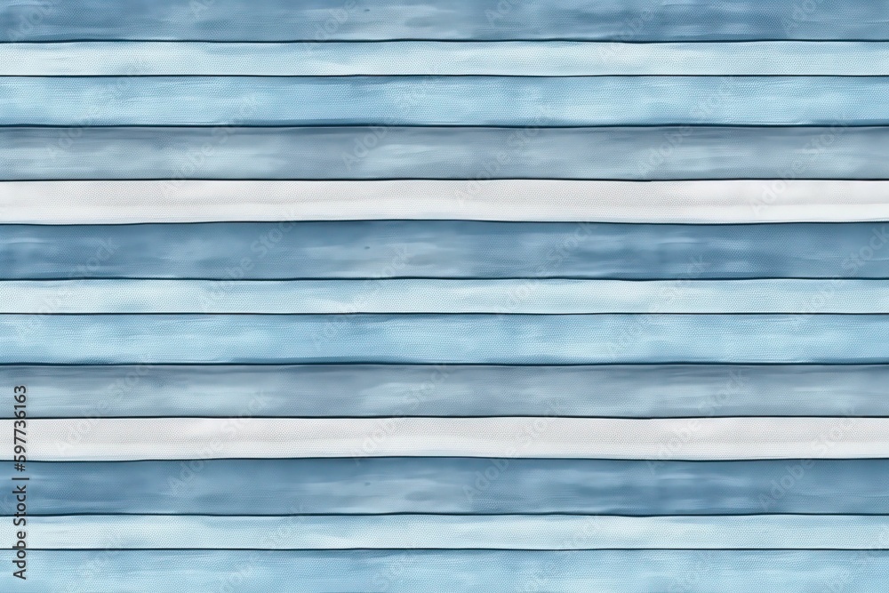 Classic Blue and White Striped Wallpaper Pattern. Generative AI