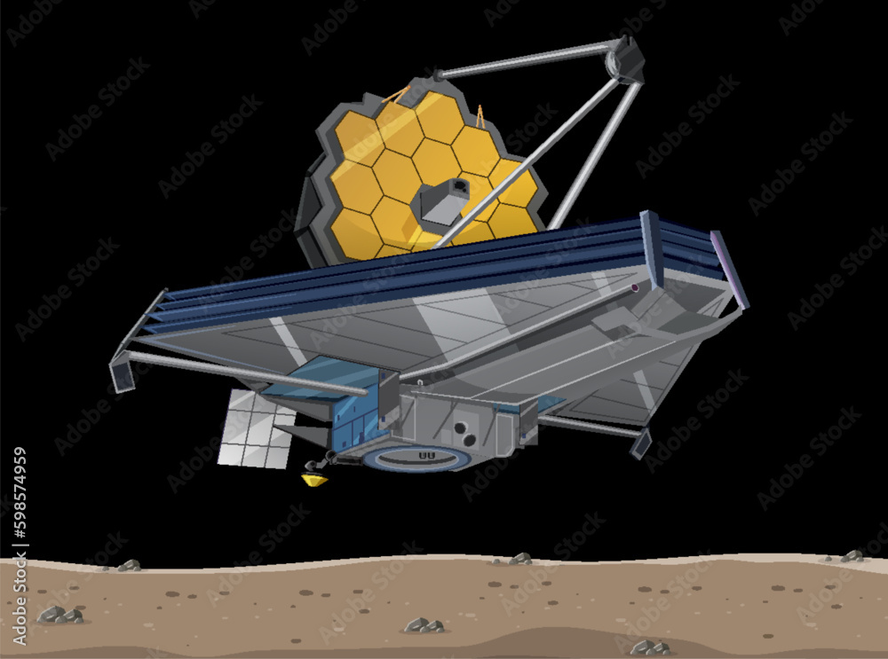 James Webb Telescope in Space