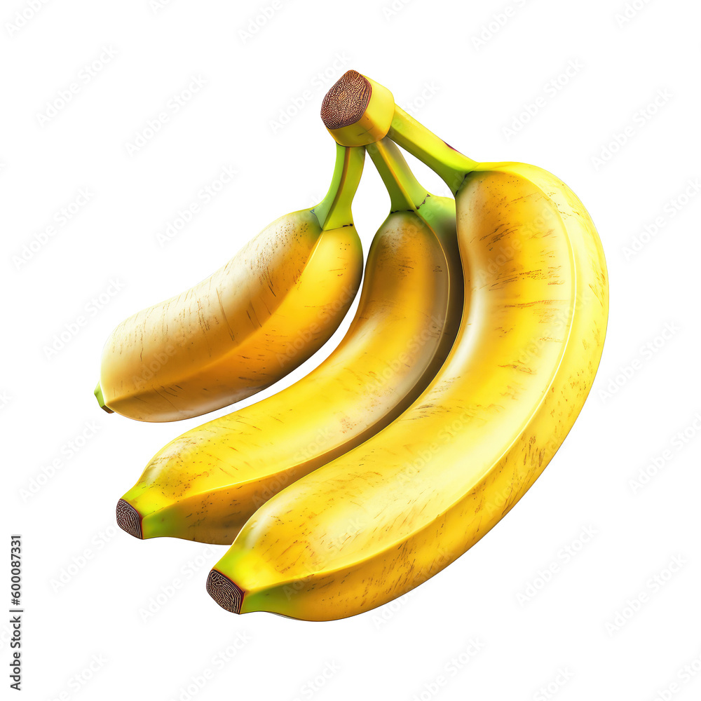 banana on a transparant background, PNG