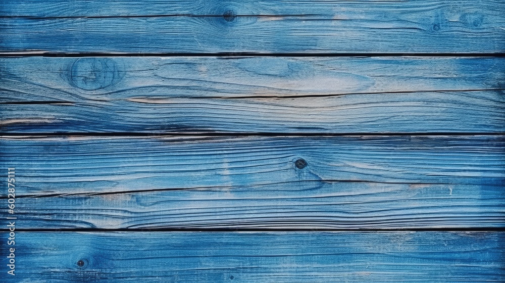 Blue wood texture,Wood plank background,Old weathered blue wooden board background.,AI generated.