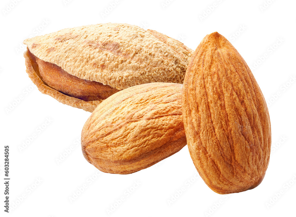 Group of almonds