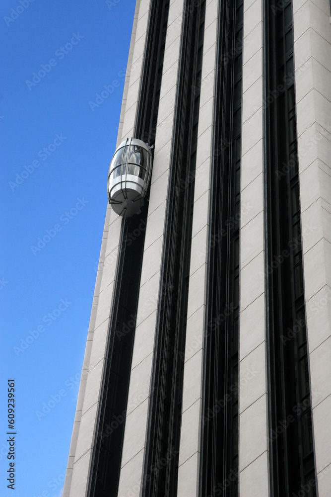 Sightseeing lift of building