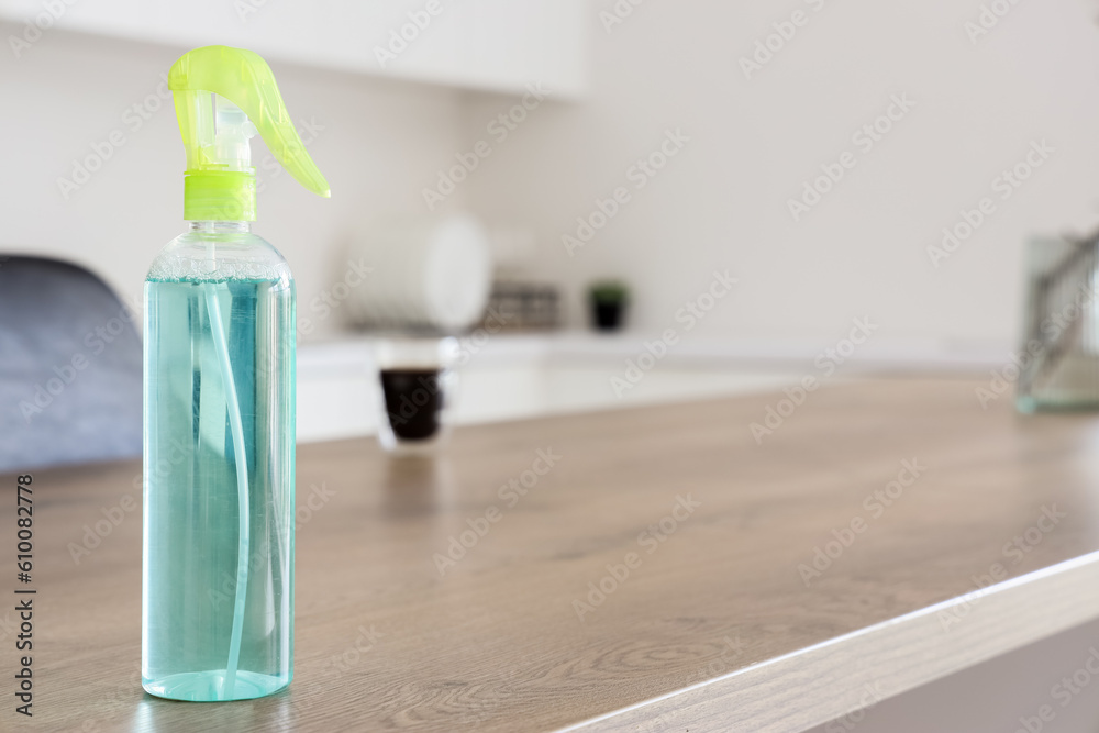 Air freshener on table in kitchen