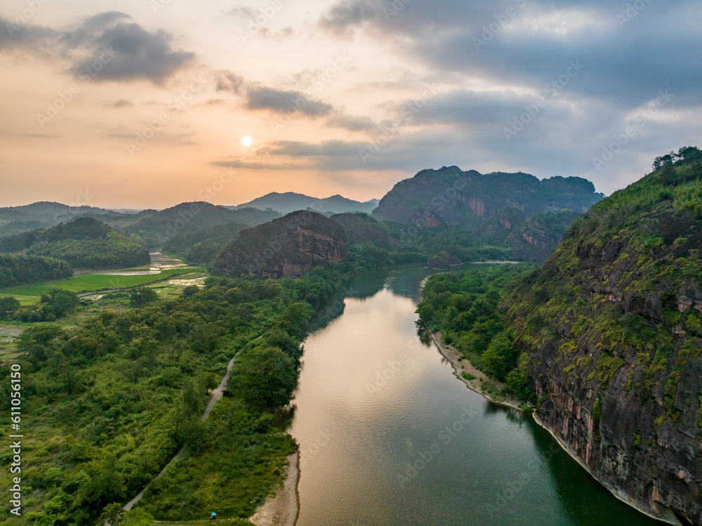 Longhu Mountain Scenery in Jiangxi, China