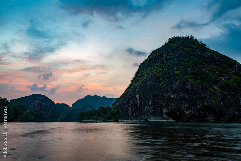 Longhu Mountain Scenery in Jiangxi, China