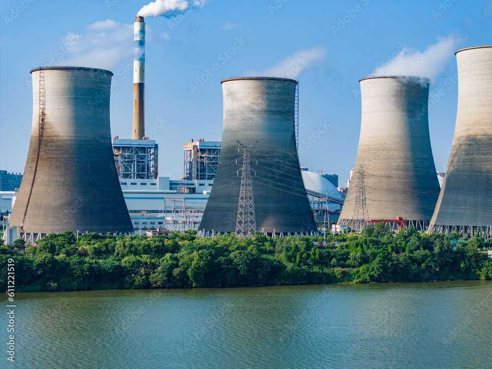 thermal power plant, cooling tower