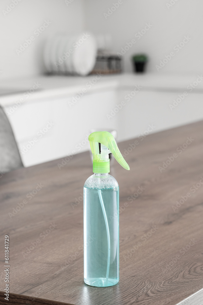 Air freshener on table in kitchen