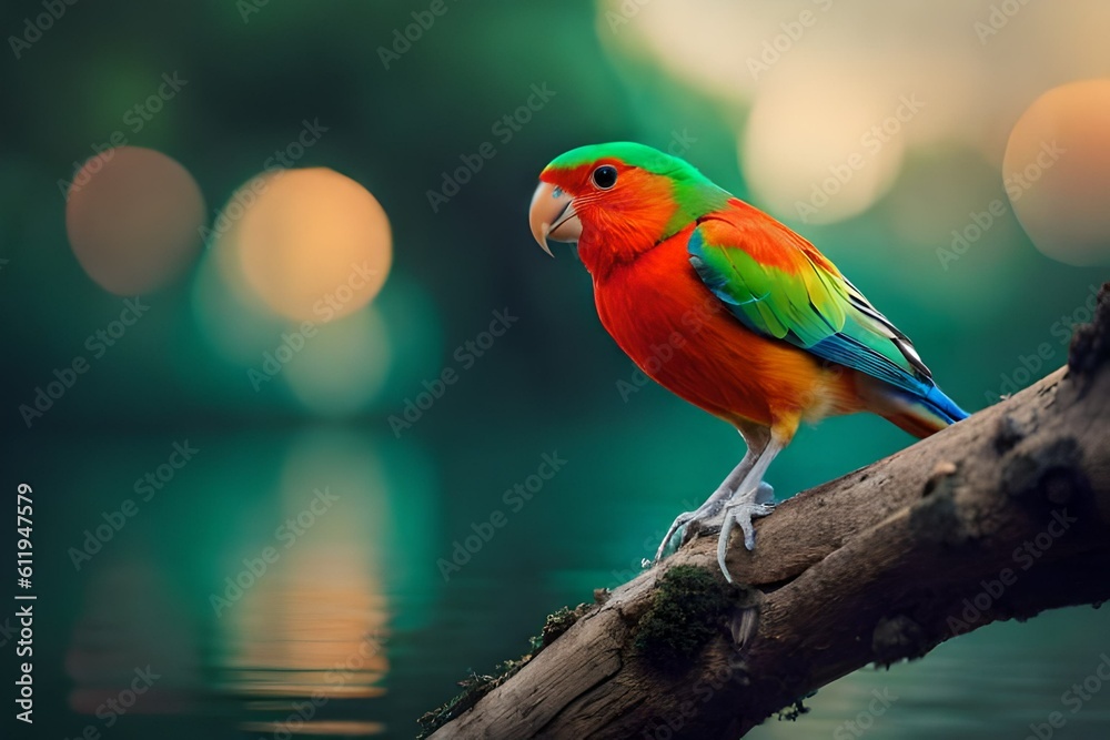 red and yellow macaw