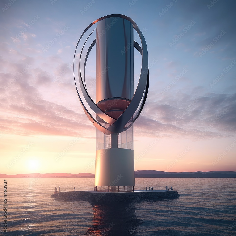 A vertical wind turbine that could revolutionize the offshore wind industry.