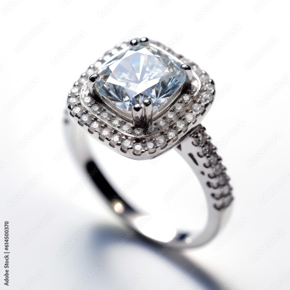 luxury diamond ring, Beautiful diamond engagement ring.