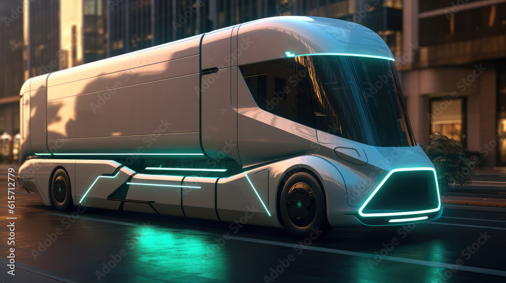 EV Truck, Hybrid electric truck.