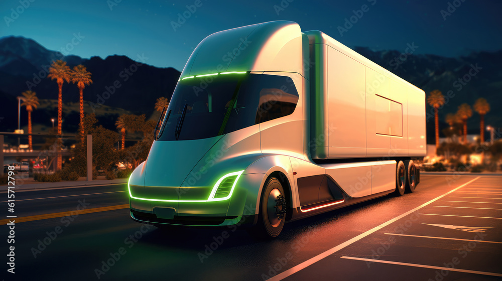 EV Truck, Hybrid electric truck.